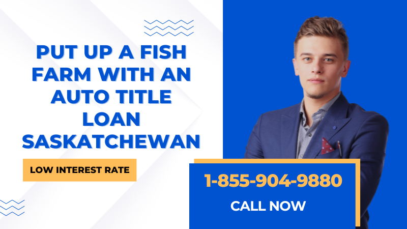 Put Up a Fish Farm with an Auto Title Loan Saskatchewan